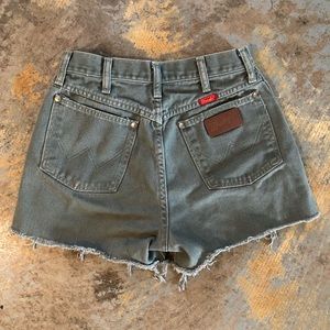 Vintage Wrangler cutoff shorts